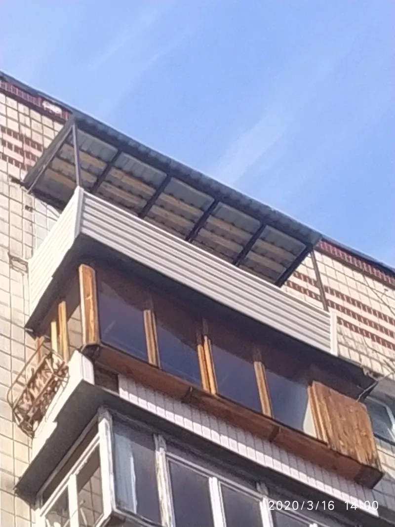 Розширення (збільшення) балконів та лоджій,  зварювальні роботи 6