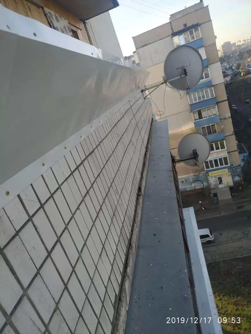 Розширення (збільшення) балконів та лоджій,  зварювальні роботи 7