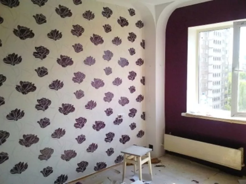 Клею обои профессионально