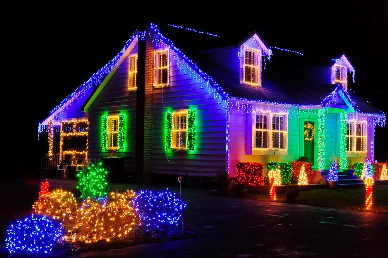 Монтаж демонтаж та продаж новорічних гірлянд 5