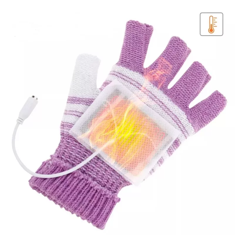 Теплые геймерские перчатки с USB-подогревом 4