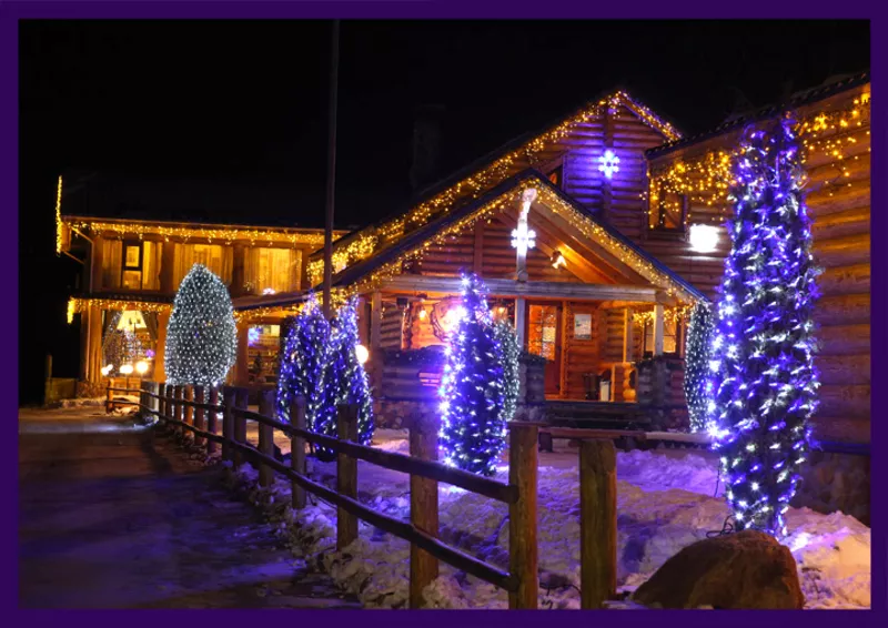 Новорічна ілюмінація,  прикрасити гірляндами! 5