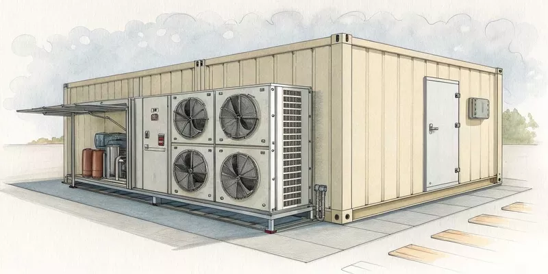 Холодильна камера, морозильна камера, шокова заморозка - промислові 2