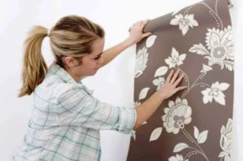 Поклейка шпалер Пуща Водиця Виноградар Оболонь 