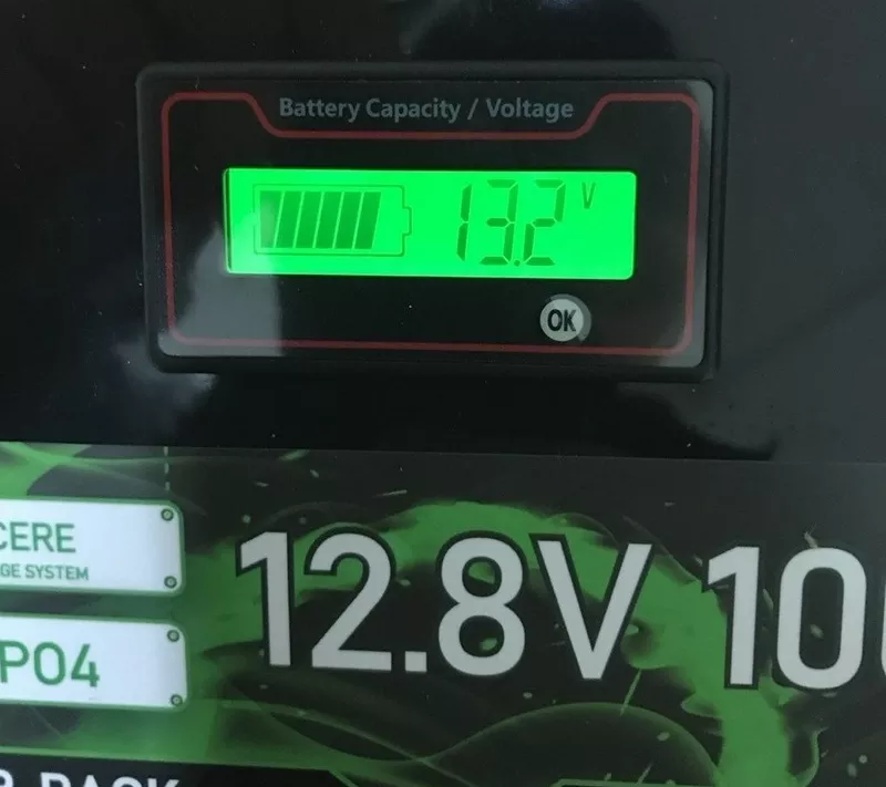 Акумулятор LiFePO4 12.8V 100Ah з BMS, літій-залізо-фосфатна батарея 5