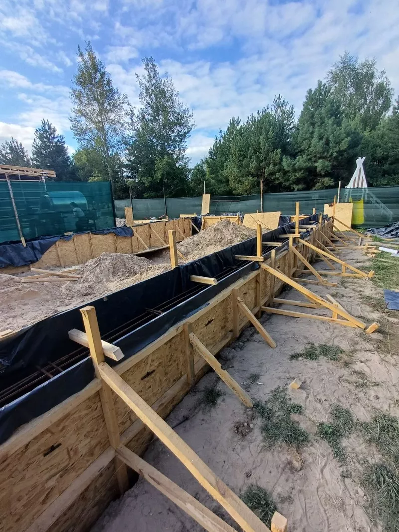 Бетонні роботи: фундаменти,  стяжка,  моноліт 5