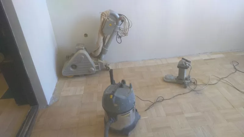 Профессиональная  шлифовка  паркета в Киеве обл 2