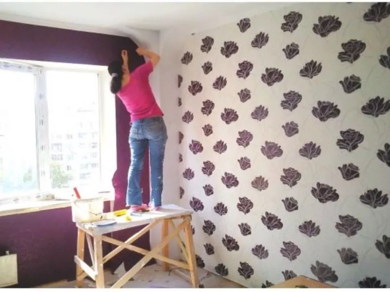 Поклейка шпалер Київ Білогородка Стоянка Бузова