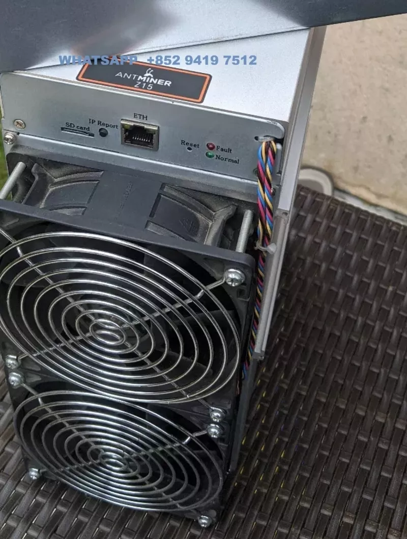 Antminer z15 pro 840KSol ZEC zcash ZEN Asic  Antminer Z15 420 kh 3