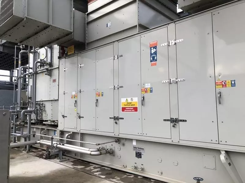 Електростанція на базі Siemens SST-300 на природному газі та біомасі. 2