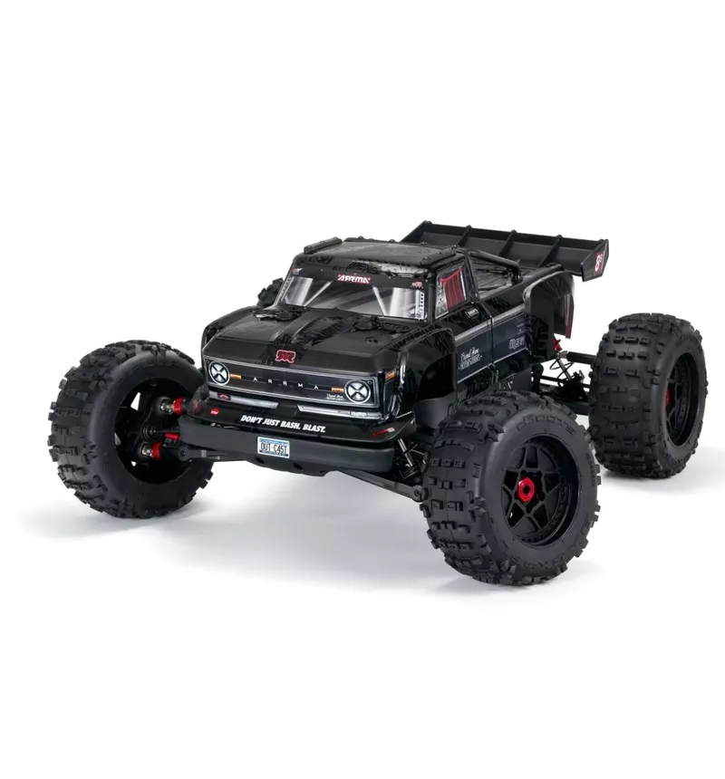 Arrma 1/5 Outcast 8S EXB 4X4 Roller Brushless Stunt Truck, Black