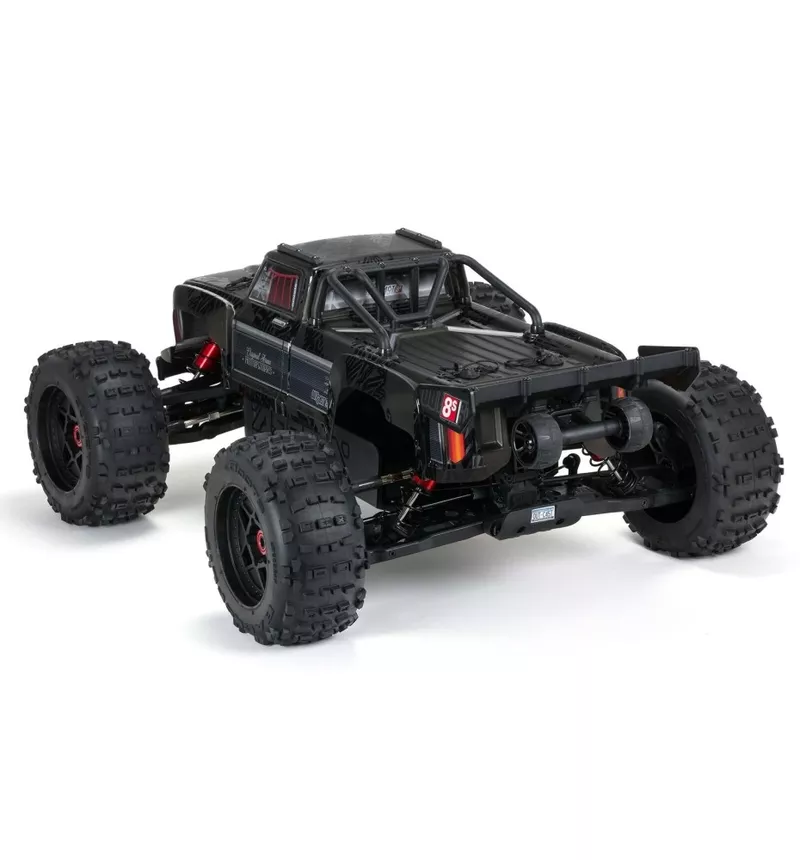 Arrma 1/5 Outcast 8S EXB 4X4 Roller Brushless Stunt Truck, Black 2