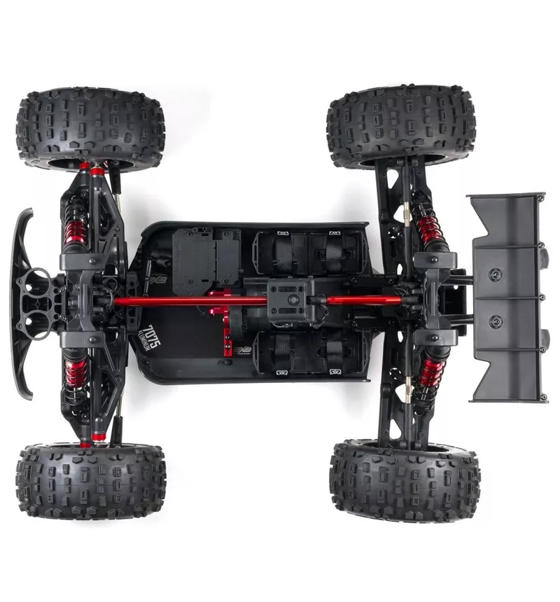 Arrma 1/5 Outcast 8S EXB 4X4 Roller Brushless Stunt Truck, Black 3