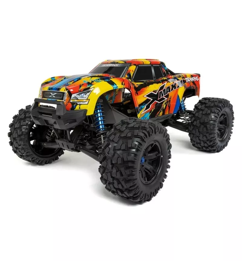 Traxxas X-Maxx 8S 4WD Brushless RTR Monster Truck (Solar Flare)