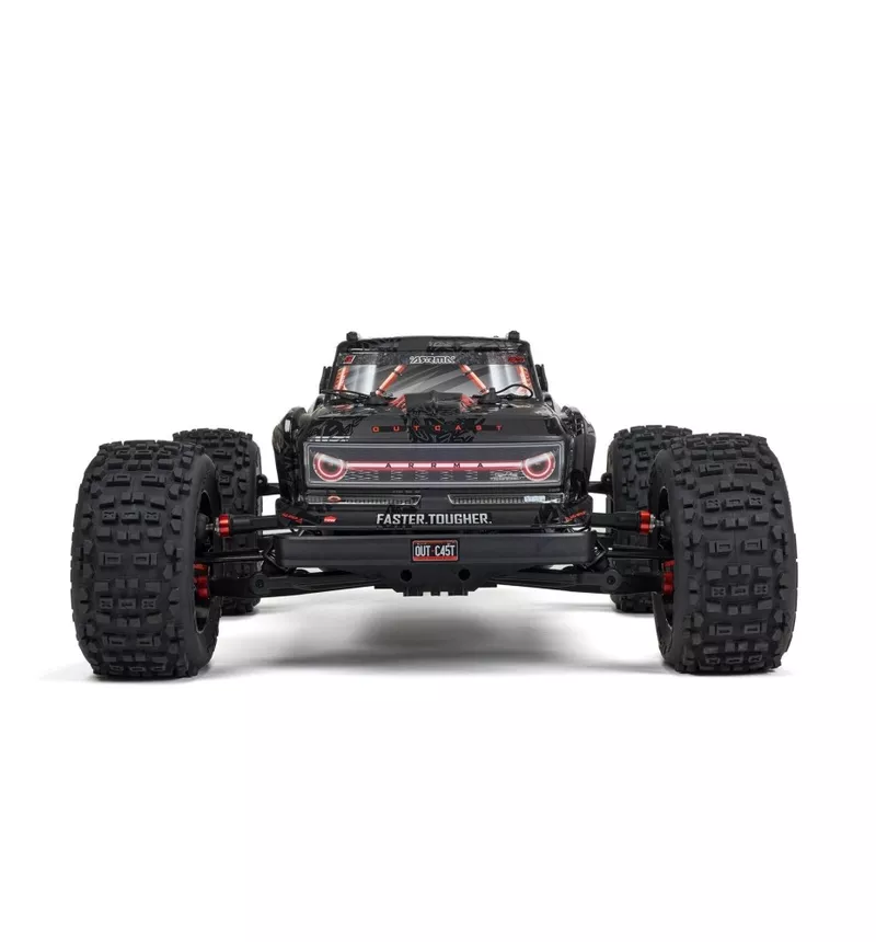 Arrma 1/5 Outcast 8S EXB AVC 4X4 RTR Brushless Stunt Truck,  Black 2