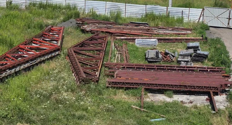 Продам ангар,  склад,  металоконструкції бу 