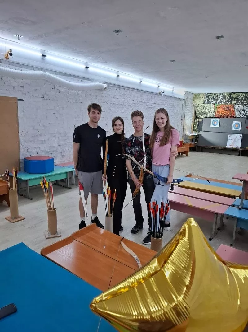 Стрільба з лука для шкільних груп, підлітків і організованих заходів у