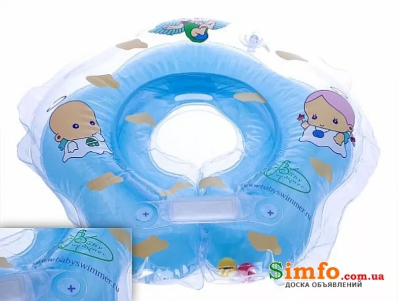 Круг для купания и подушка-воротник для купания